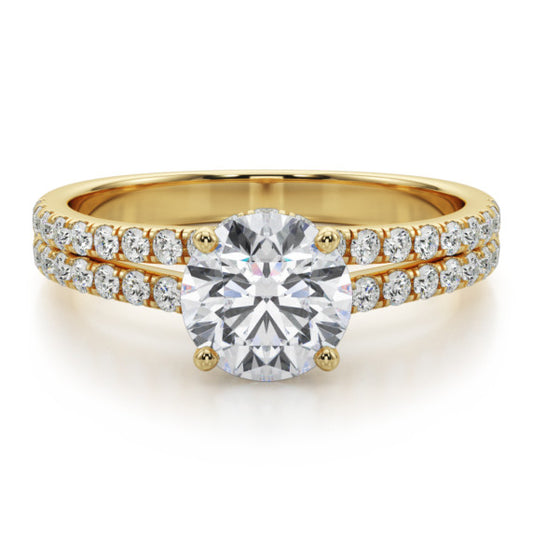 Grace Lab-Grown Diamond Ring - Main View - Vowmira lab-grown diamond jewelry