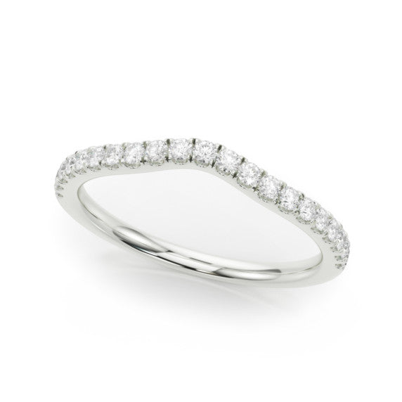 Anissa Diamond Lab-Grown Diamond Band - Main View - Vowmira lab-grown diamond jewelry
