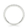 Anissa Diamond Band - Side View - Vowmira lab-grown diamond jewelry