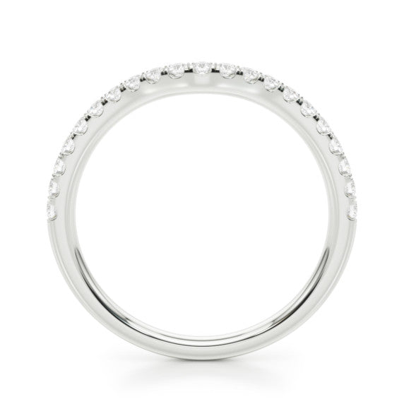 Anissa Diamond Lab-Grown Diamond Band - Detail View - Vowmira lab-grown diamond jewelry