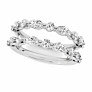 Marquise Round Single Prong Lab-Grown Diamond Ring Enhancer - View 2 - Vowmira lab-grown diamond jewelry