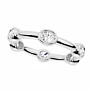 Oval Bezel Eternity Lab-Grown Diamond Ring - View 2 - Vowmira lab-grown diamond jewelry