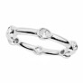 Pear Bezel Eternity Lab-Grown Diamond Ring - View 2 - Vowmira lab-grown diamond jewelry