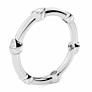 Pear Bezel Eternity Lab-Grown Diamond Ring - Detail View - Vowmira lab-grown diamond jewelry