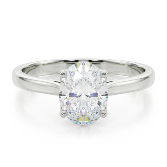 Anya Lab-Grown Diamond Ring - Main View - Vowmira lab-grown diamond jewelry