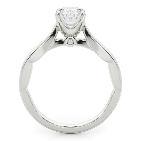 Della Lab-Grown Diamond Ring - Detail View - Vowmira lab-grown diamond jewelry
