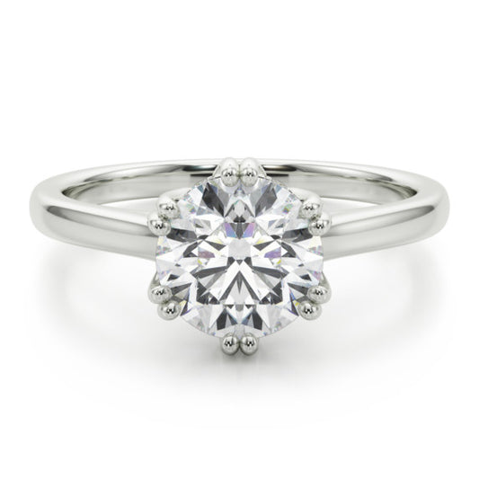 Petra Lab-Grown Diamond Ring - Main View - Vowmira lab-grown diamond jewelry