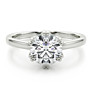 Petra Lab-Grown Diamond Ring - Side View - Vowmira lab-grown diamond jewelry