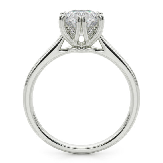 Petra Lab-Grown Diamond Ring - Detail View - Vowmira lab-grown diamond jewelry