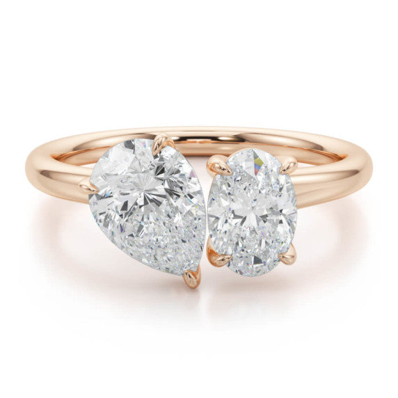 Rosalie Princess Cut Lab-Grown Diamond Ring - Main View