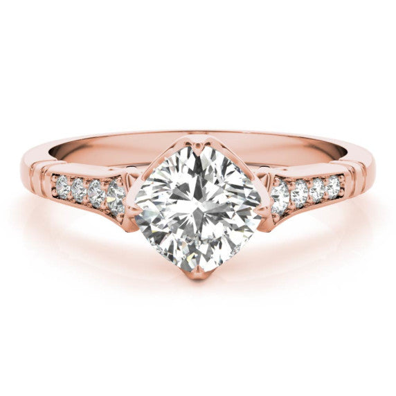 Portico Lab-Grown Diamond Ring - Main View - Vowmira lab-grown diamond jewelry