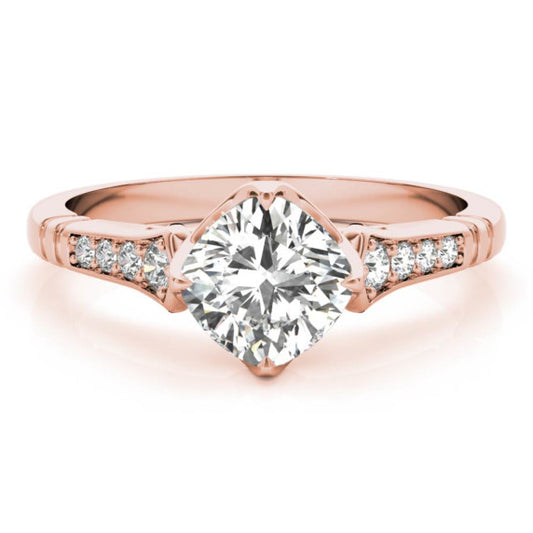 Portico Lab-Grown Diamond Ring - Main View - Vowmira lab-grown diamond jewelry