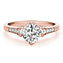 Portico Lab-Grown Diamond Ring - Side View - Vowmira lab-grown diamond jewelry
