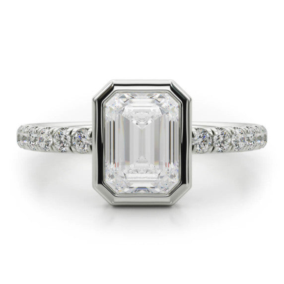 Adeline Lab-Grown Diamond Ring - Main View - Vowmira lab-grown diamond jewelry