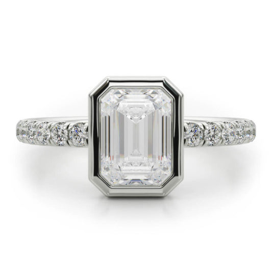 Adeline Lab-Grown Diamond Ring - Main View - Vowmira lab-grown diamond jewelry