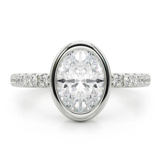 Adeline Lab-Grown Diamond Ring - Main View - Vowmira lab-grown diamond jewelry
