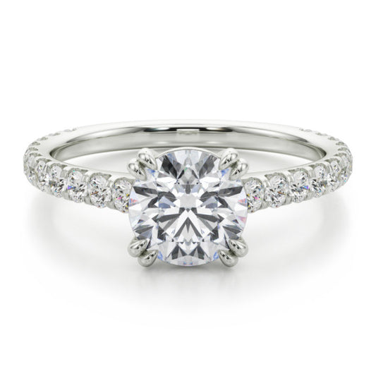 Claire Lab-Grown Diamond Ring - Main View - Vowmira lab-grown diamond jewelry