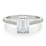 Trinity Lab-Grown Diamond Ring - View 2 - Vowmira lab-grown diamond jewelry
