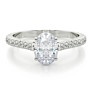 Trinity Lab-Grown Diamond Ring - View 2 - Vowmira lab-grown diamond jewelry