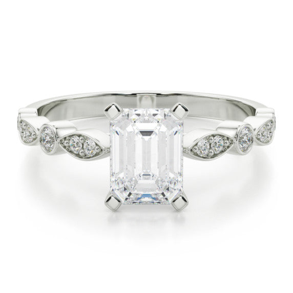 Renee Lab-Grown Diamond Ring - Main View - Vowmira lab-grown diamond jewelry