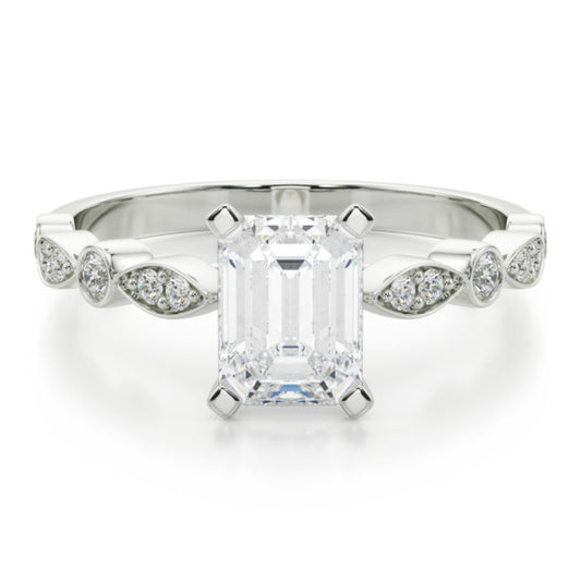 Renee Lab-Grown Diamond Ring - Main View - Vowmira lab-grown diamond jewelry