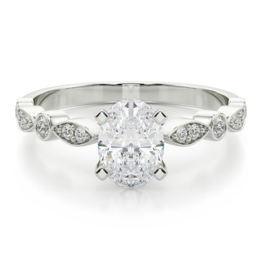 Renee Lab-Grown Diamond Ring - Main View - Vowmira lab-grown diamond jewelry
