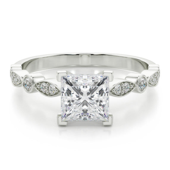 Renee Lab-Grown Diamond Ring - Main View - Vowmira lab-grown diamond jewelry