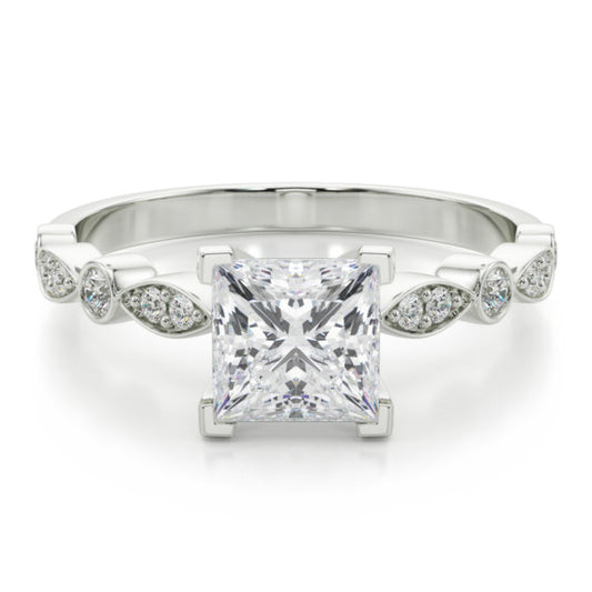 Renee Lab-Grown Diamond Ring - Main View - Vowmira lab-grown diamond jewelry