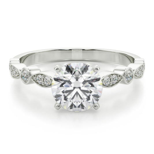 Renee Lab-Grown Diamond Ring - Main View - Vowmira lab-grown diamond jewelry
