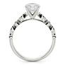 Renee Lab-Grown Diamond Ring - Side View - Vowmira lab-grown diamond jewelry