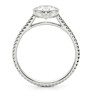 Birdie Lab-Grown Diamond Ring - Side View - Vowmira lab-grown diamond jewelry