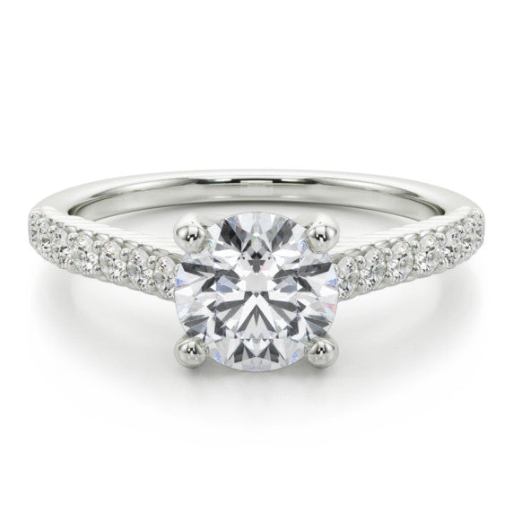 Mary Lab-Grown Diamond Ring - Main View - Vowmira lab-grown diamond jewelry
