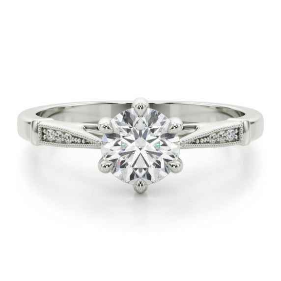 Celia Lab-Grown Diamond Ring - Main View - Vowmira lab-grown diamond jewelry