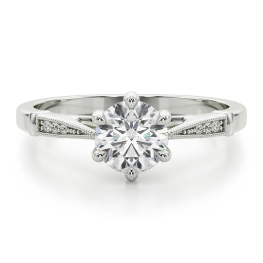 Celia Lab-Grown Diamond Ring - Main View - Vowmira lab-grown diamond jewelry