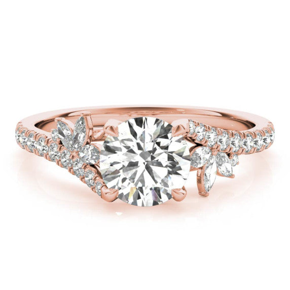 Elia Lab-Grown Diamond Ring - Main View - Vowmira lab-grown diamond jewelry
