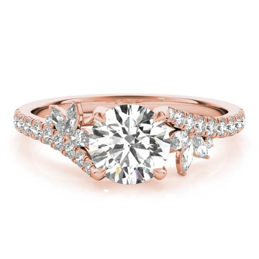 Elia Lab-Grown Diamond Ring - Main View - Vowmira lab-grown diamond jewelry