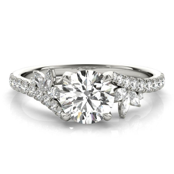 Elia Lab-Grown Diamond Ring - Main View - Vowmira lab-grown diamond jewelry