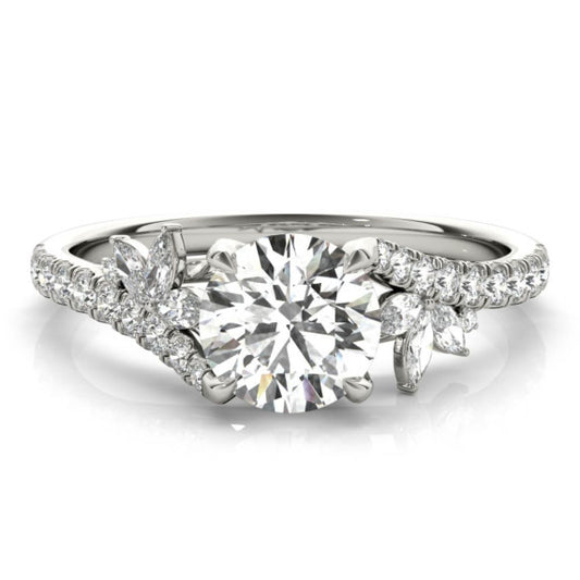 Elia Lab-Grown Diamond Ring - Main View - Vowmira lab-grown diamond jewelry