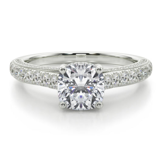 Amanda Lab-Grown Diamond Ring - Main View - Vowmira lab-grown diamond jewelry