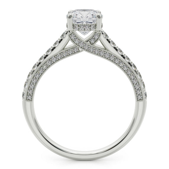 Amanda Lab-Grown Diamond Ring - Detail View - Vowmira lab-grown diamond jewelry