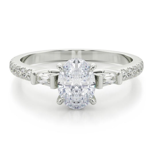 Sierra Lab-Grown Diamond Ring - Main View - Vowmira lab-grown diamond jewelry