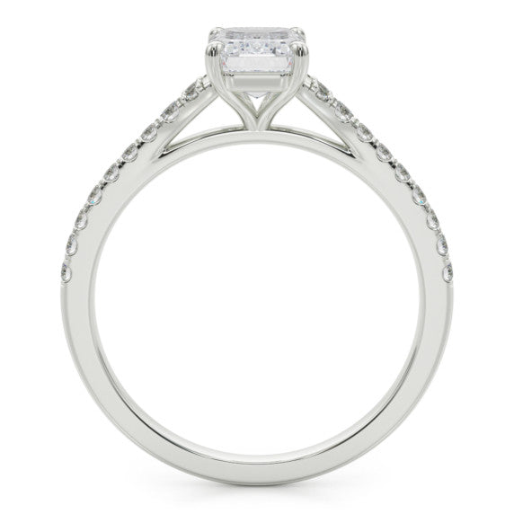 Rose Lab-Grown Diamond Ring - Detail View