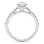Rose Lab-Grown Diamond Ring - View 2