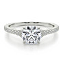 Rose Lab-Grown Diamond Ring - View 2 - Vowmira lab-grown diamond jewelry