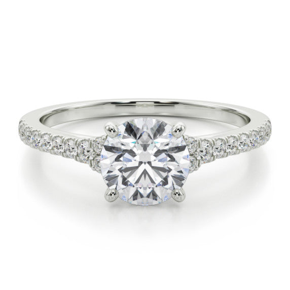 Rose Lab-Grown Diamond Ring - Main View