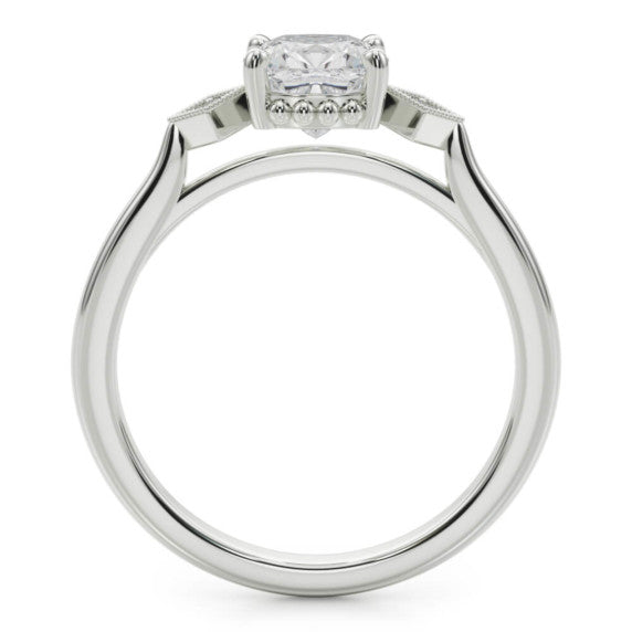 Leslie Lab-Grown Diamond Ring - Detail View
