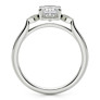 Leslie Lab-Grown Diamond Ring - Side View - Vowmira lab-grown diamond jewelry