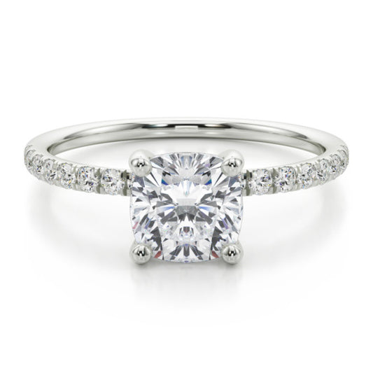 Eleanor Lab-Grown Diamond Ring - Main View - Vowmira lab-grown diamond jewelry