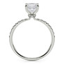 Eleanor Lab-Grown Diamond Ring - Side View - Vowmira lab-grown diamond jewelry