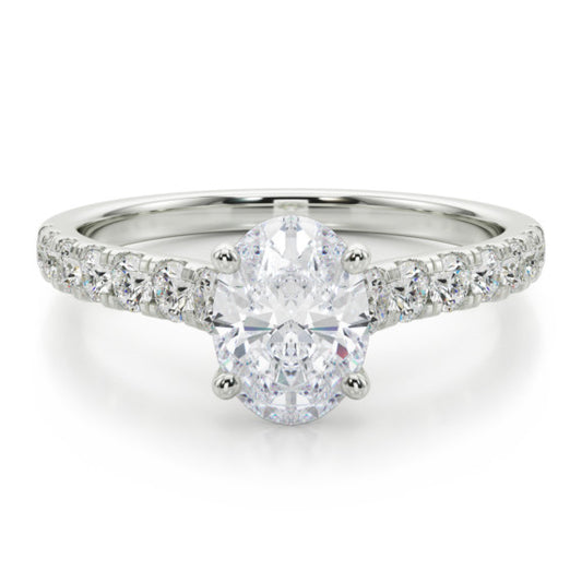Lauren Lab-Grown Diamond Ring - Main View - Vowmira lab-grown diamond jewelry